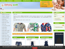 Tablet Screenshot of detsky-svet.com